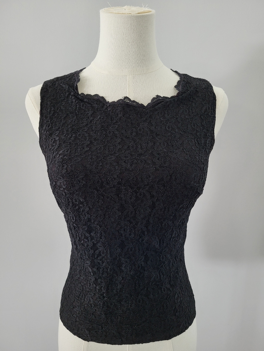 Vintage 60s Pinup Rockabilly Lace Top